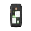 Back without cover shows slot for battery and SIM card