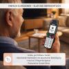 Seniorentelefon mit großen Tasten und einfacher Bedienung