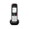Seniorentelefon mit Eingabe-Menü für neuen Kontakt im Display