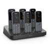 Espacio para 6 terminales Gigaset Professional (no incluidos) 
