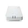 Vue avant inférieure du Gigaset N770 IP PRO avec connexion LAN visible