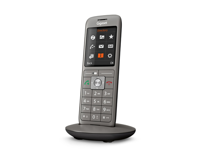 Dipos Pellicola Protettiva Privacy 4 Vie Per Telefono Gigaset CL660HX - Made In Germany, Taglio Laser, Antigraffio