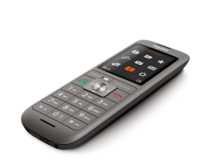 Gigaset CL660HX - DECT Handset Design With Charging Station, Compatible With Fritzbox, High-quality Cordless Telephone For Router And DECT Base, Metallic Anthracite [German Version] [without - View #4