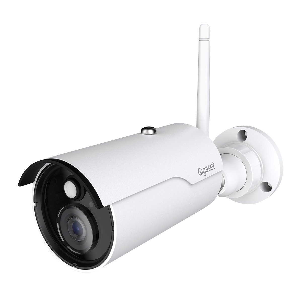 Gigaset WLAN-Kamera Haus-Überwachung in HD-Qualität Ech mit Personenerkennung 