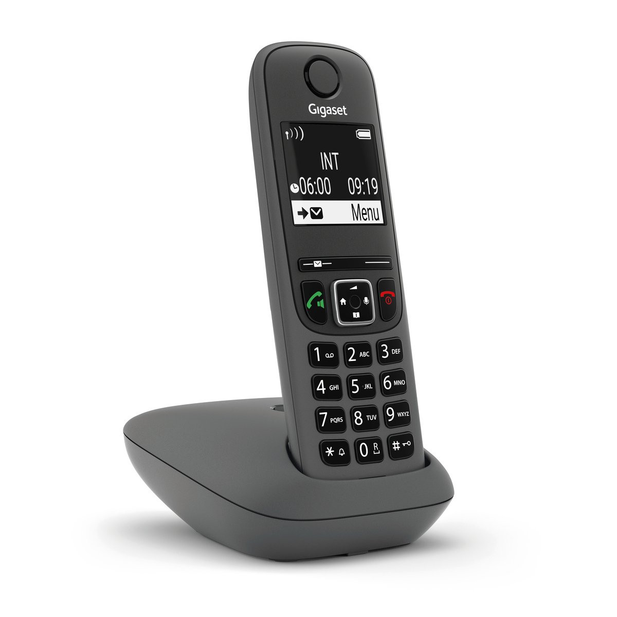 Gigaset AE690 Téléphone analog/dect Identification de l'appelant Anthracite L36852-H2810-B133 pas cher