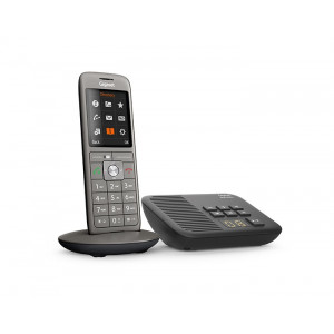 Gigaset CL660: Modernes Festnetztelefon mit Farbdisplay und schlankem Design.