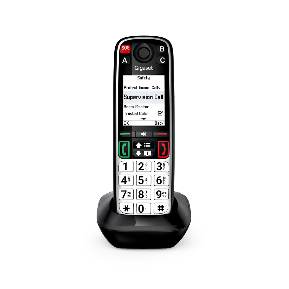 Menú para uso sencillo y accesible