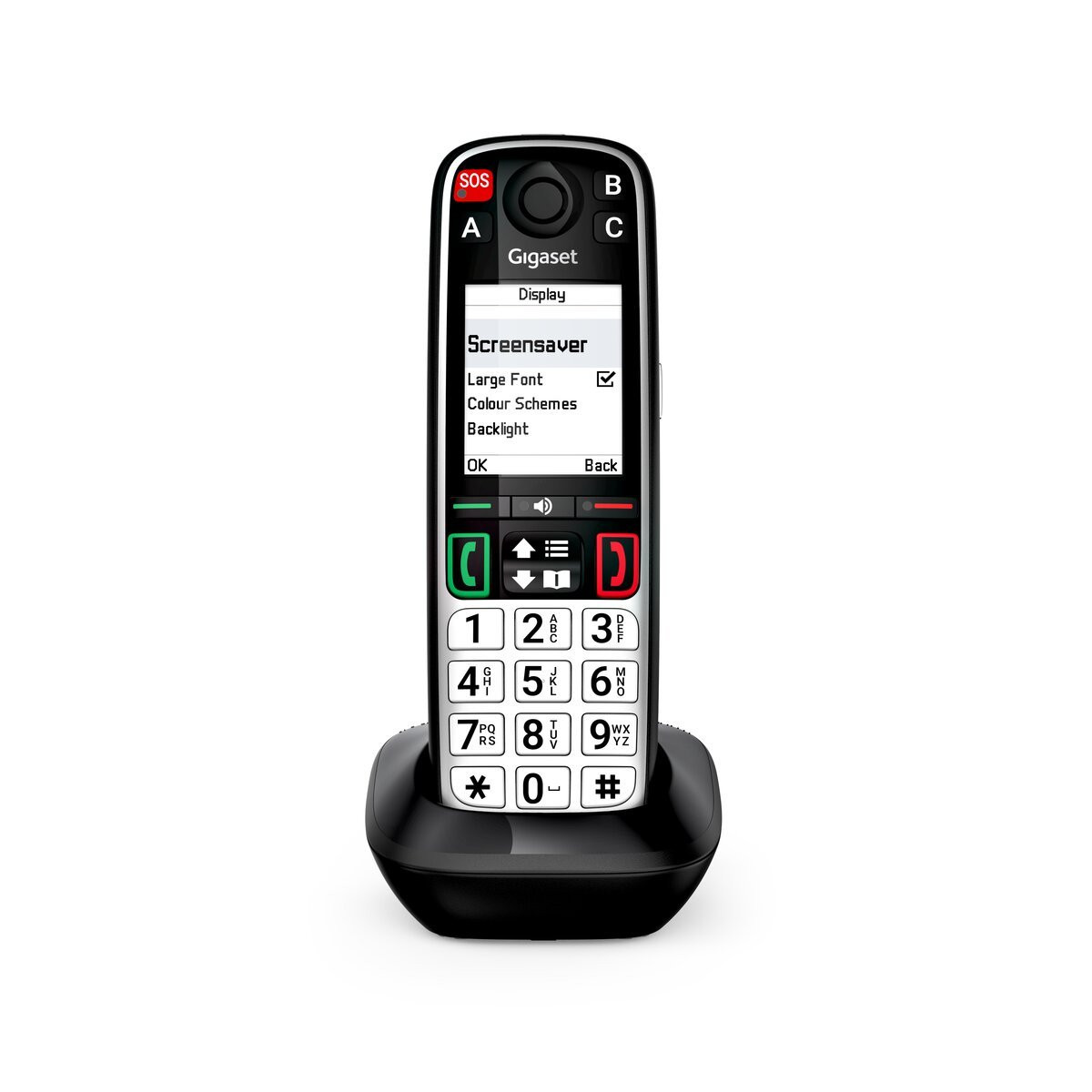 Menú para uso sencillo y accesible