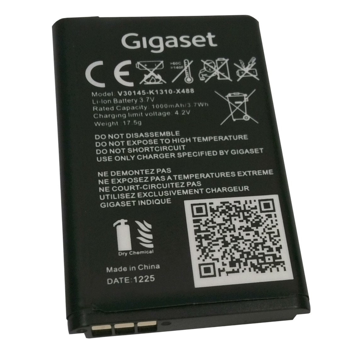 Batería original para Gigaset COMFORT 600 SIM - View 3