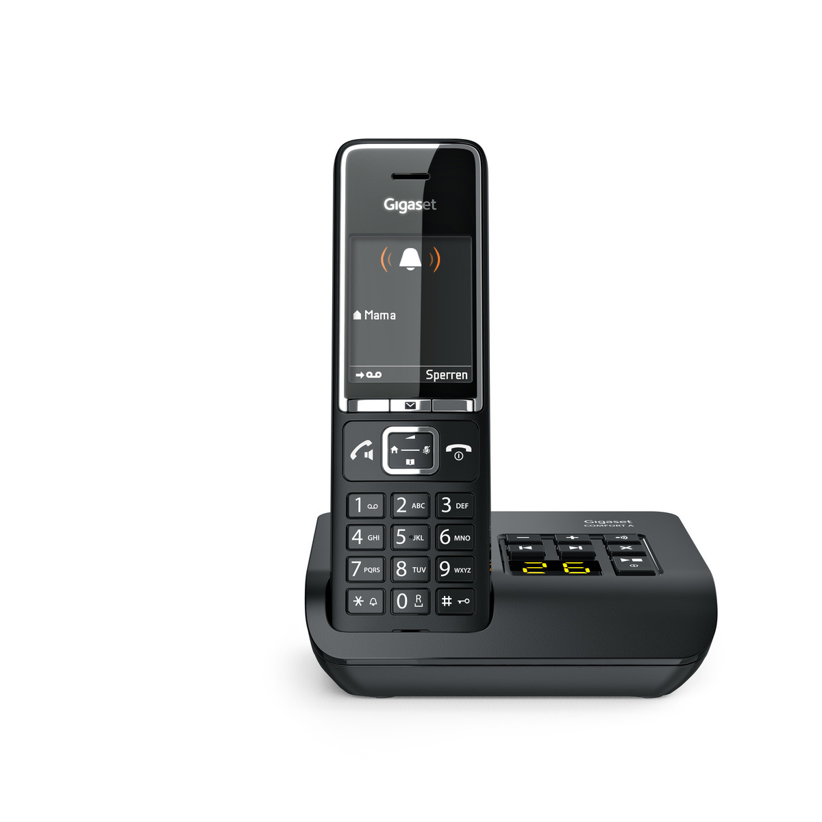 Gigaset COMFORT 550A - Mit Anrufbeantworter / Schwarz - View 7