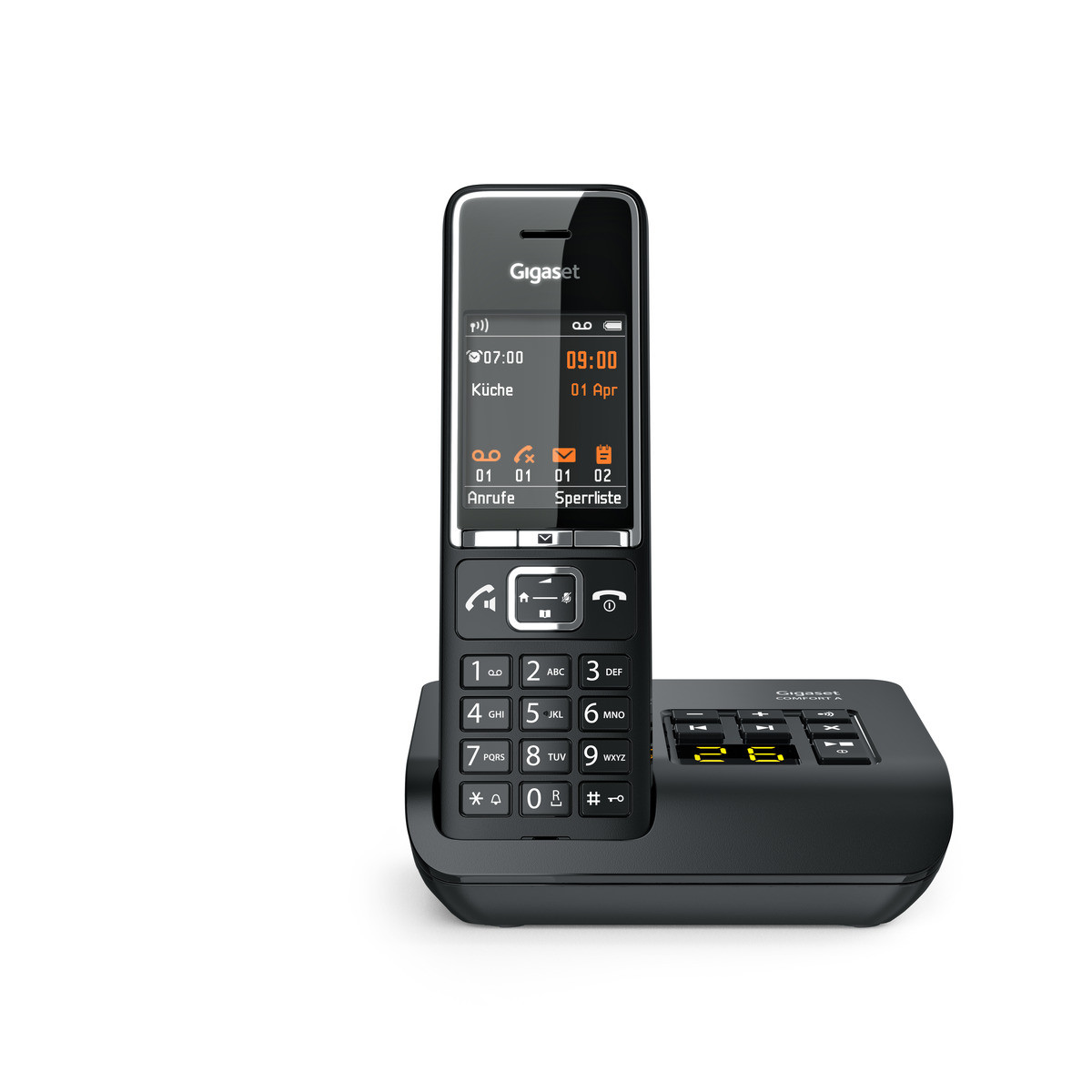Gigaset COMFORT 550A - Mit Anrufbeantworter / Schwarz - View 17