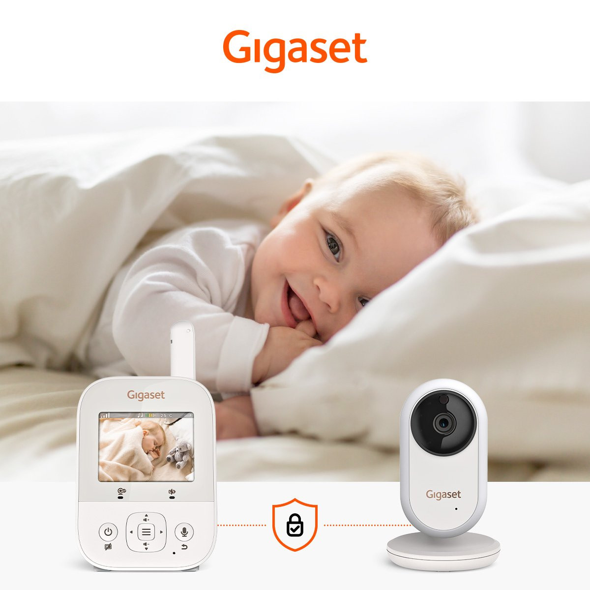 Wohlbehütet mit dem Gigaset BABY 300 Video