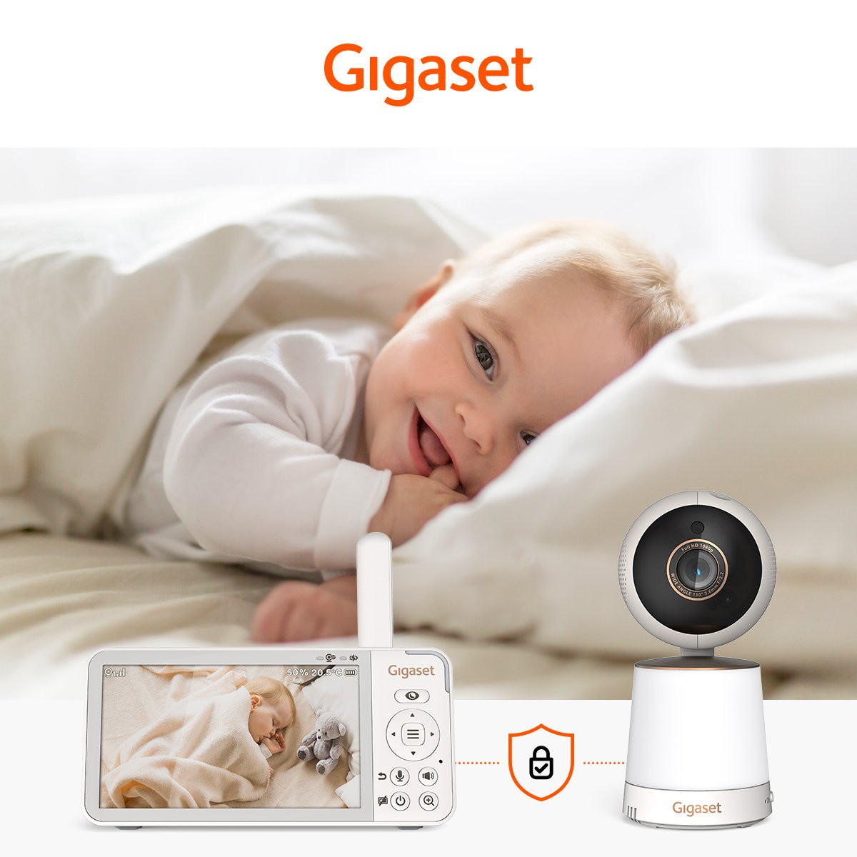 Wohlbehütet mit dem Gigaset BABY 500 Video