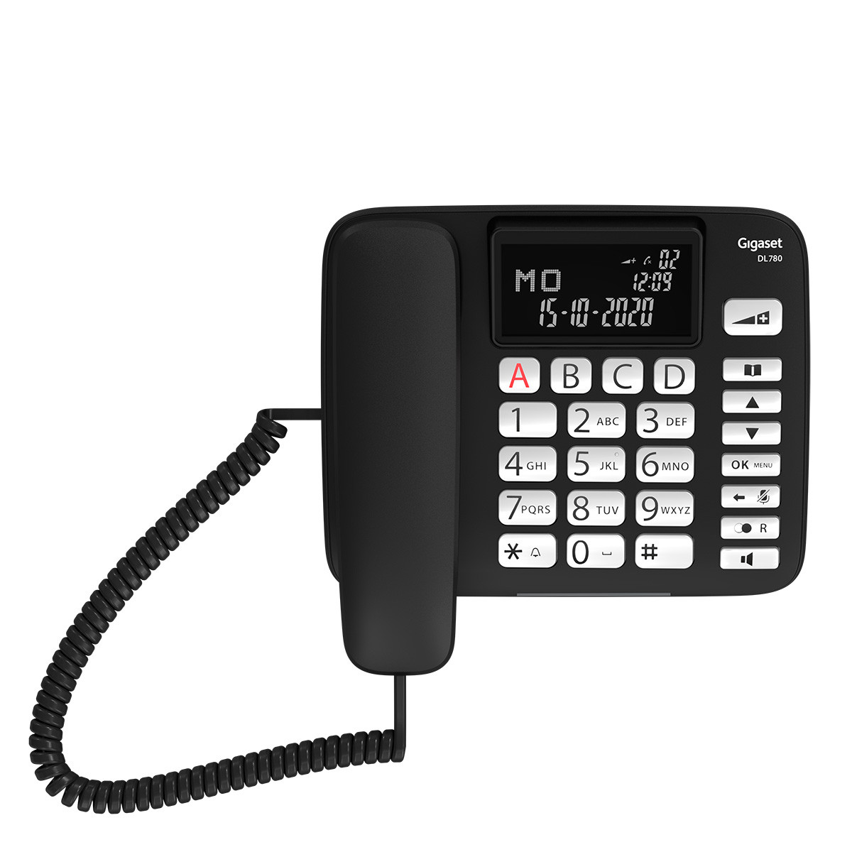 Gigaset Téléphone sans Fils Gigaset DL780 Plus Combi Black 2 IN 1 Fixe Dect Gigaset 