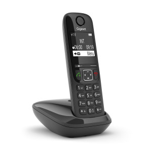 Fonction Blocage d'appels Gris Téléphone Fixe sans Fil avec Grand écran rétroéclairé pour Un Affichage Ultra lisible Gigaset A695 