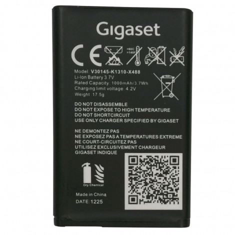 Originele accu voor Gigaset COMFORT 600 SIM - View 1