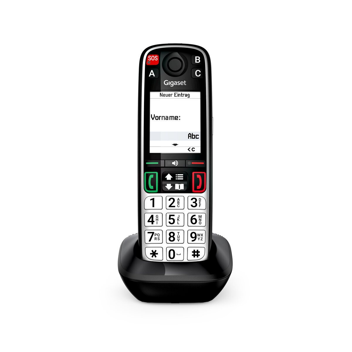 Bedienungsmenü für barrierearme und einfache Nutzung