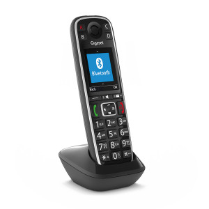 mobiles DECT Senioren-Telefon mit großen beleuchteten Tasten und Display Hörgerätekompatibel und extra lauter Klingelton Switel D7000 Vita DECT 