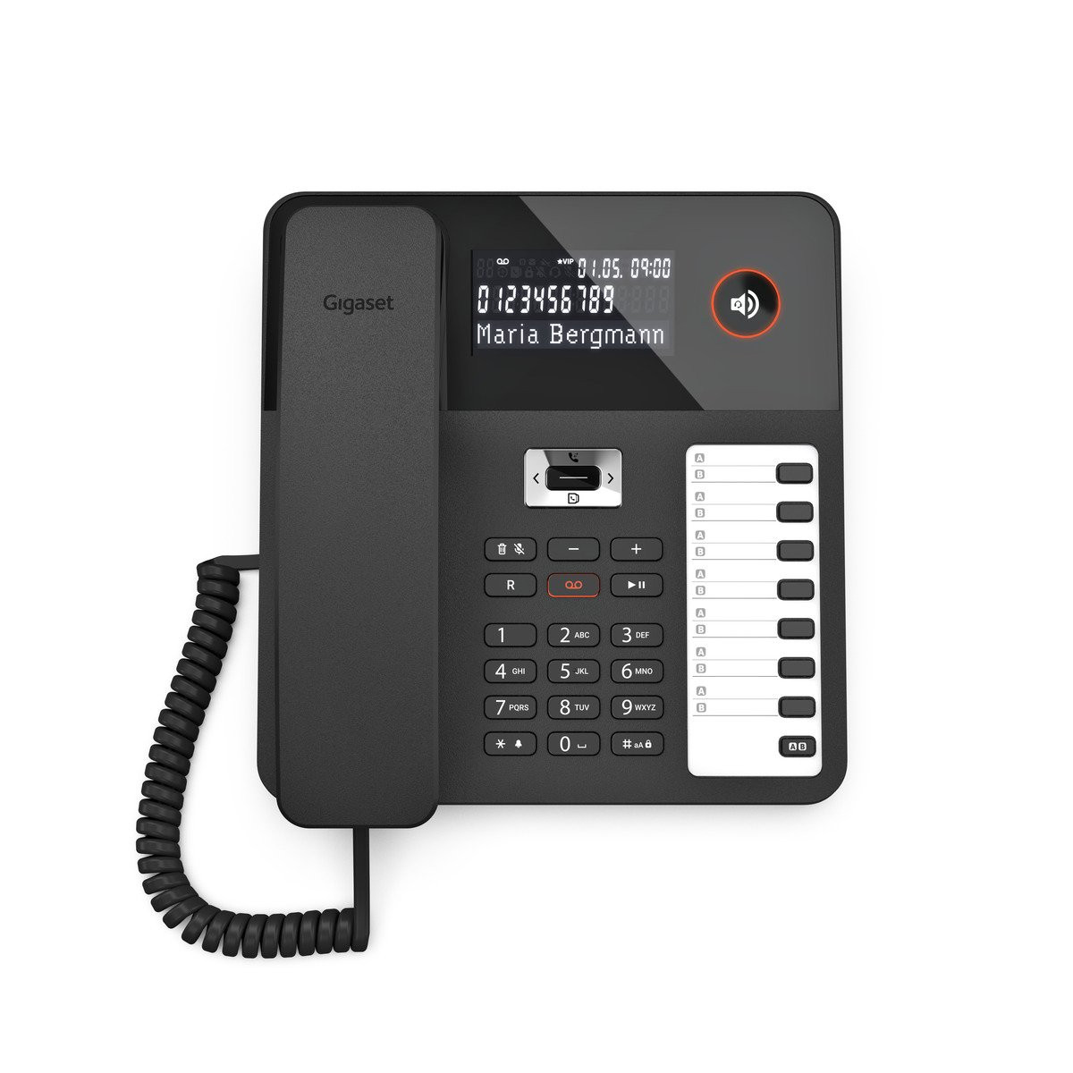 Discover the wall and desk telephone Gigaset DESK 800A with answering  machine