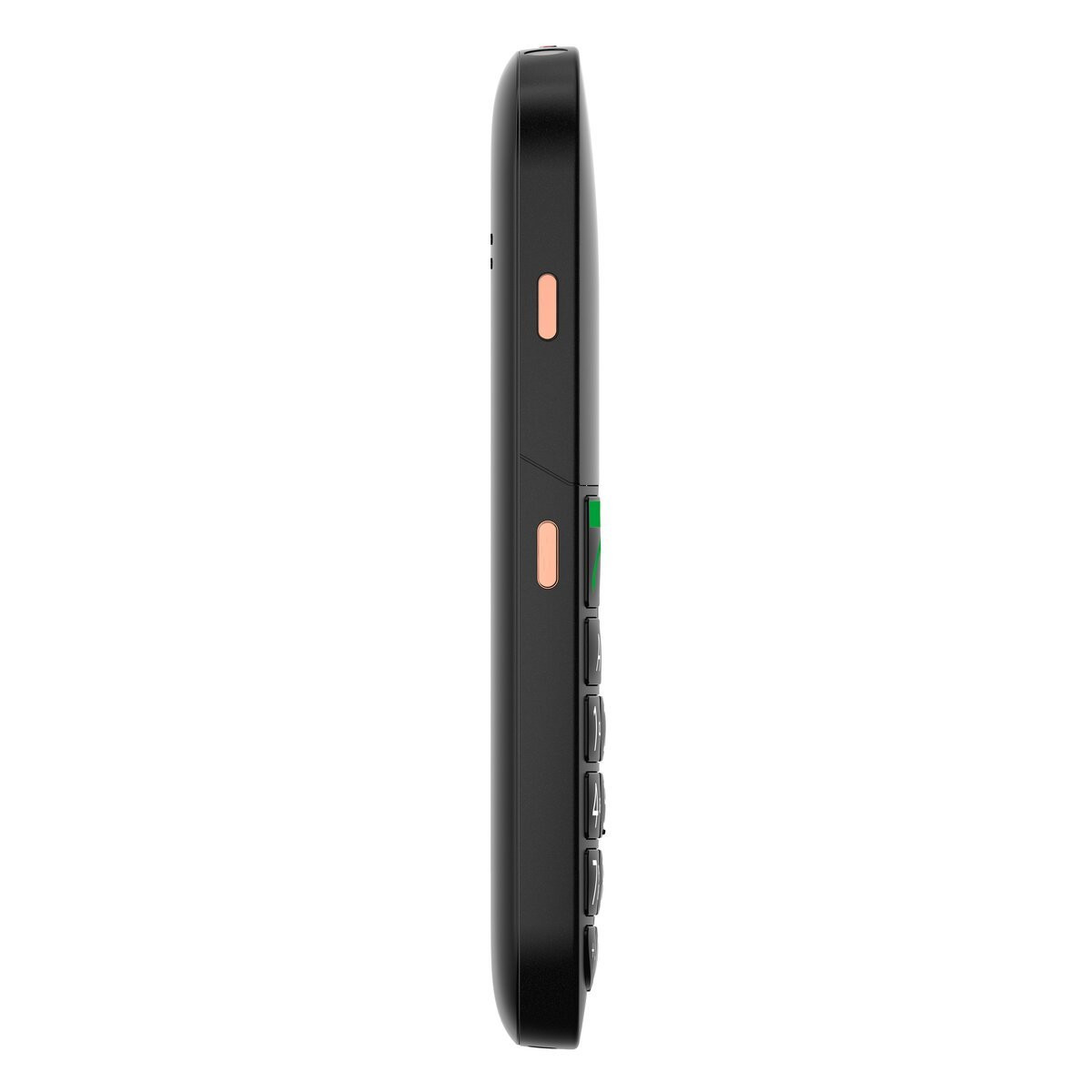 Front view with clearly legible display