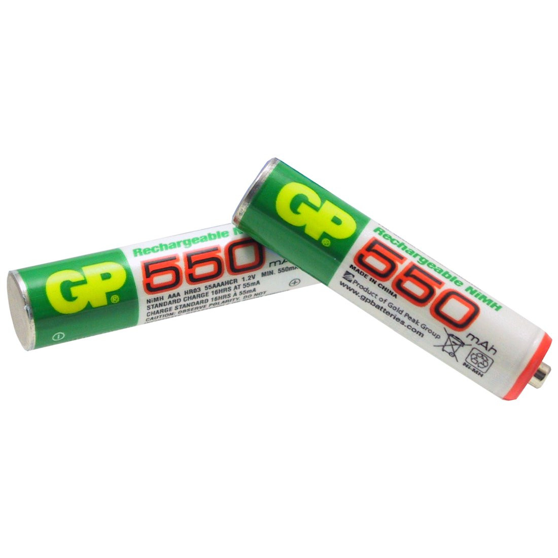 Original Batteries NIMH 550mAH (2 pc.) for Gigaset A2 / A34 / A38H / A400H...