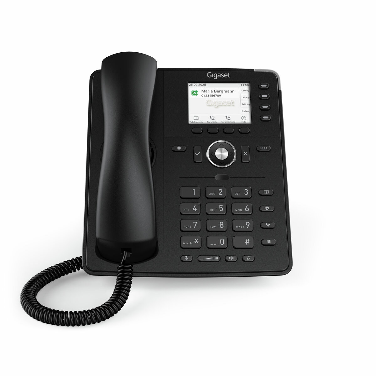 Gigaset P710 IP PRO - Schnurgebundenes Telefon / Schwarz - Ansicht 2