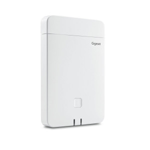 Linke Vorderansicht der Gigaset N770 IP PRO DECT IP-Basisstation