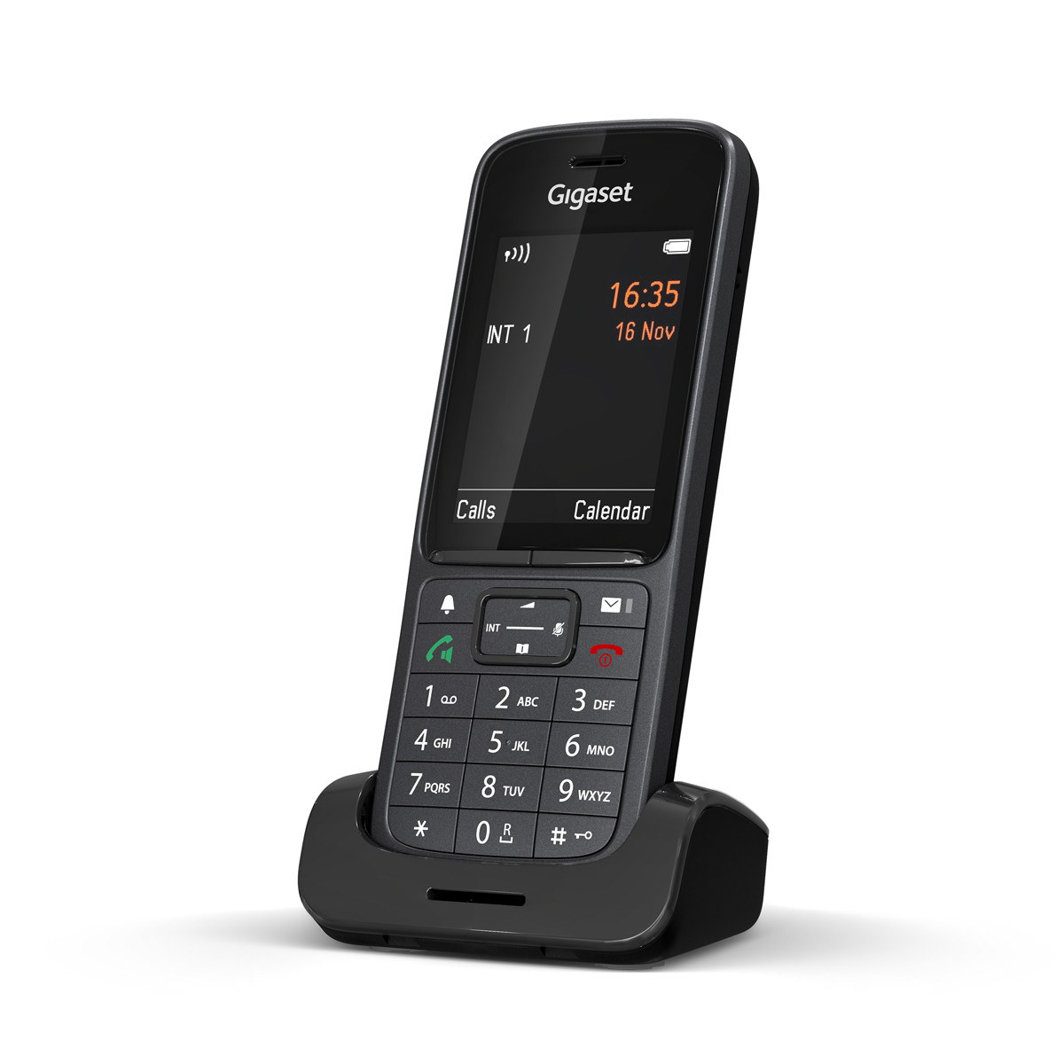 schwarz Gigaset SL800H PRO – schnurloses Business DECT-Telefon mit großem Farbdisplay LED für optische Rufanzeige Brillante Audioqualität Bluetooth