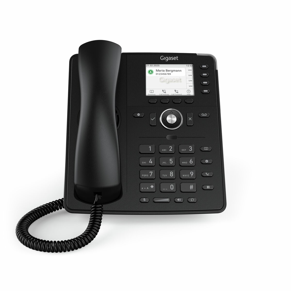 Gigaset P710 IP PRO - Kablolu Telefon / Siyah - View 2
