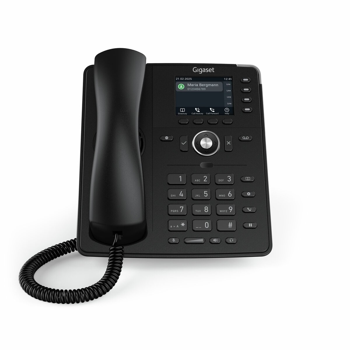 Gigaset P710 IP PRO - Kablolu Telefon / Siyah - View 3