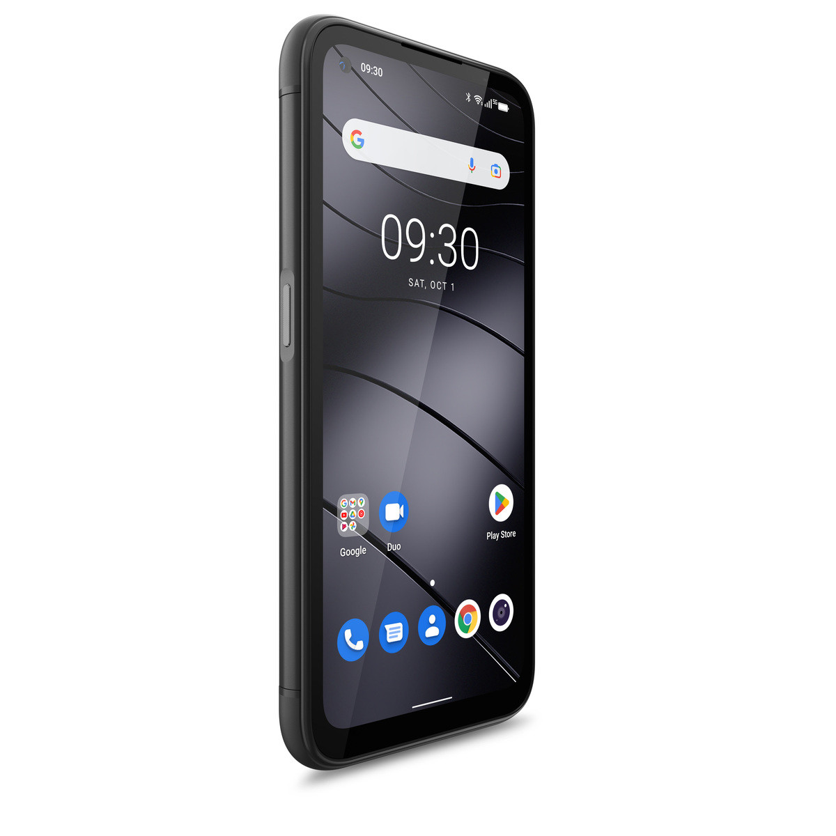 Smartphone Gigaset GS6 5G 8GB/128GB, Display OLED 6.67'' 120Hz, Tripla Fotocamera 64MP, Batteria 5300 MAh, Android 15 – Nero
