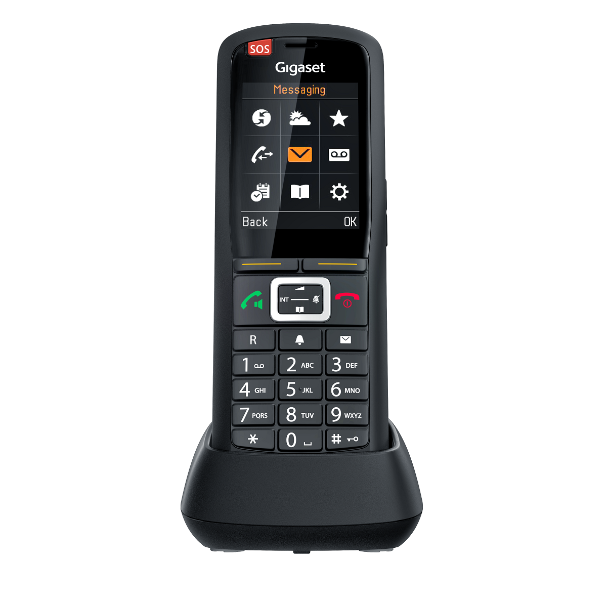 Gigaset R700H protect PRO US - Handset / Black - View 2