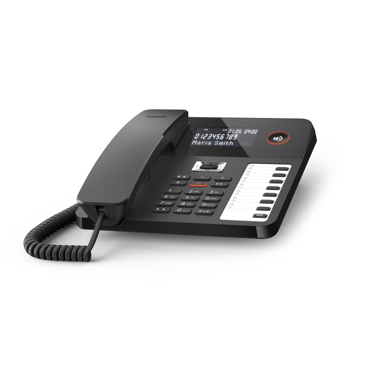 Discover the wall and desk telephone Gigaset DESK 800A with answering  machine