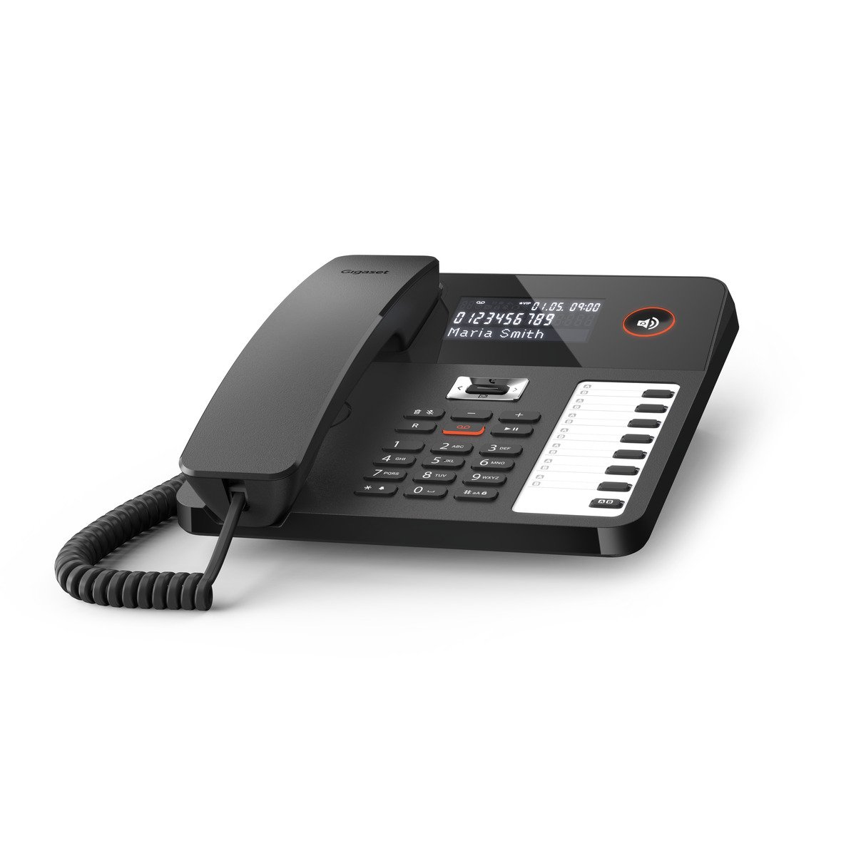 Discover the wall and desk telephone Gigaset DESK 800A with answering machine