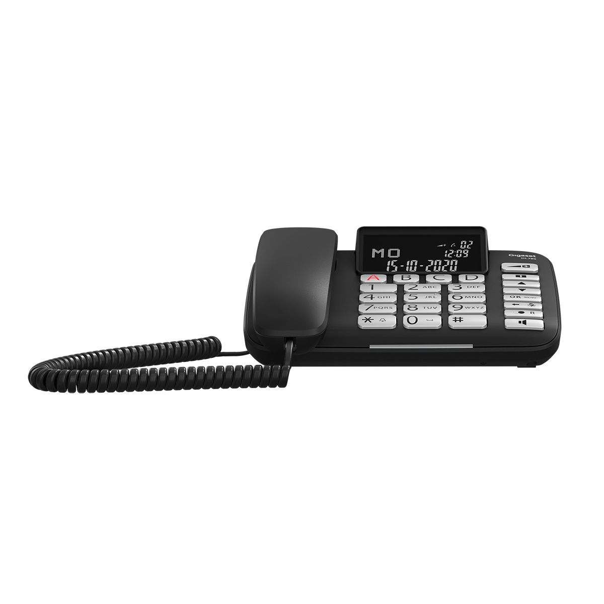 Gigaset DL580 Telefono Fijo para Pared o Sobremesa - Manos Libres -  Pantalla 3 Lineas - Teclas Grandes de GIGASET en Telefonos fijos e  inalambricos DECT Erson Tecnología