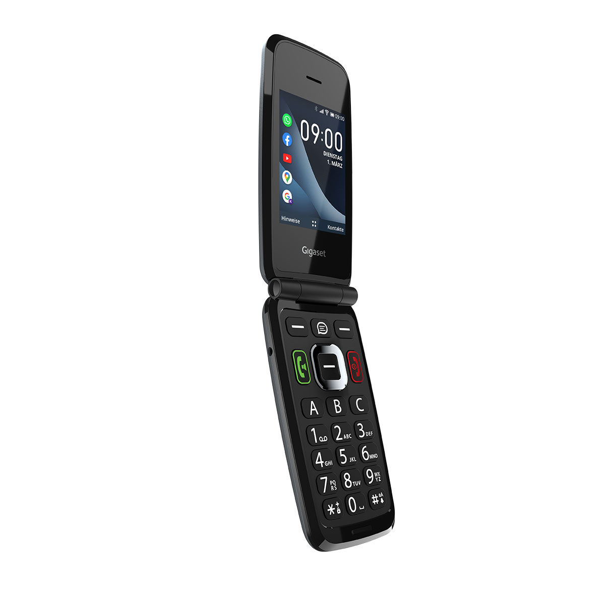 Gigaset GL7 das Klapphandy mit WhatsApp und Facebook kaufen