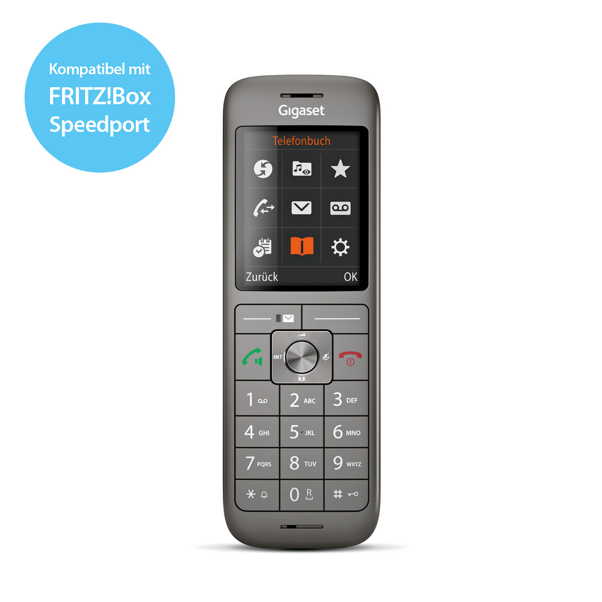 Gigaset CL660 Quatro - Téléphone sans fil - OECL660QUATRO