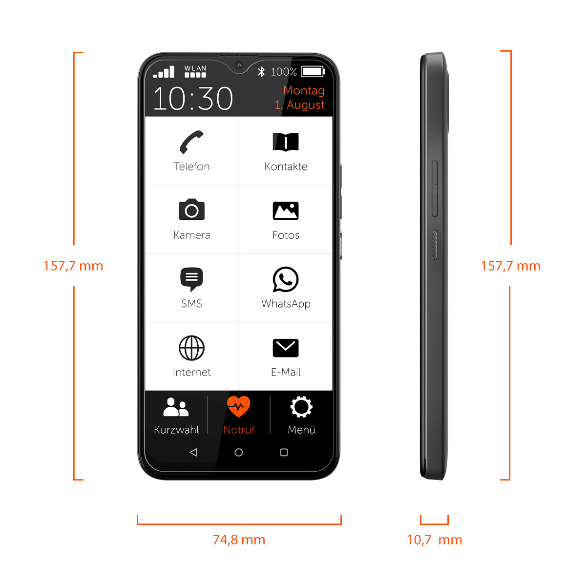 Discover the Gigaset GS5 senior smartphone online | Gigaset