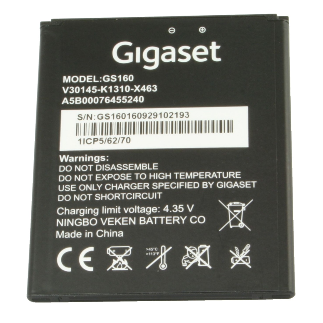 Akku für Gigaset GS160 Smartphone kaufen
